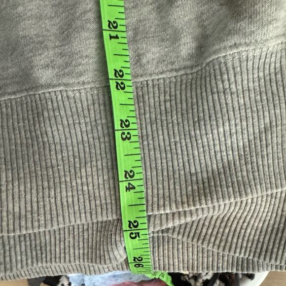 aerie | grey oversized maybe later embroidered women's sweatshirt sz S - Picture 7 of 7